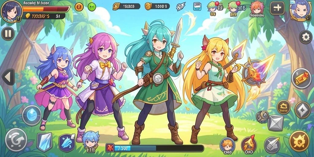 Screenshot menunjukkan gameplay yang menegangkan.