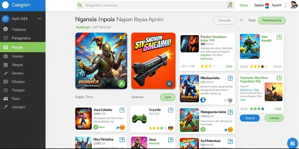 Tampilan antarmuka yang menawan dan intuitif.
