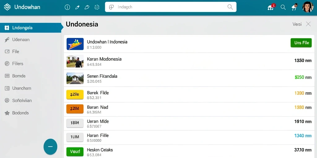 Tampilan awal yang menarik dan mudah dimengerti.