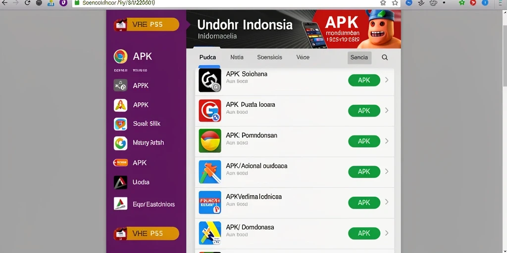 Tangkapan layar menunjukkan tampilan antarmuka yang menarik dan mudah digunakan.