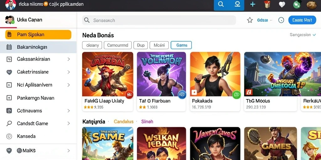 Tampilan antarmuka yang user-friendly dan menarik.