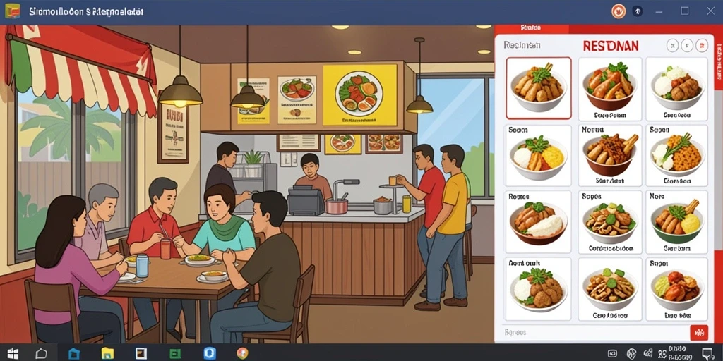 Tampilan antarmuka yang ramah pengguna dan menarik.
