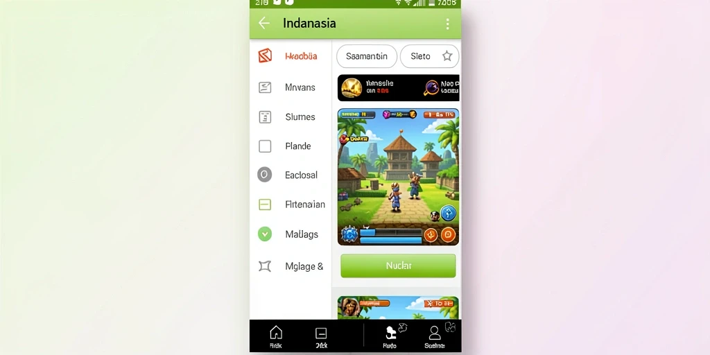 Tampilan antarmuka yang user-friendly.