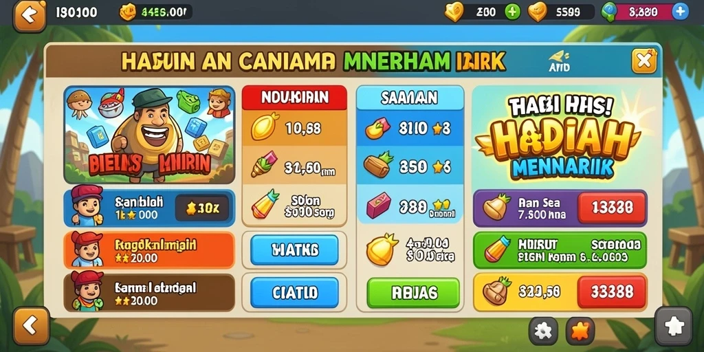 Tampilan antarmuka DULTOGEL yang menarik dan user-friendly.