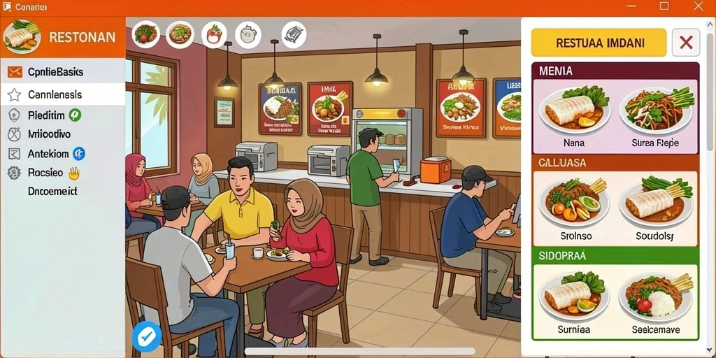 Tampilan awal HAIKUOTK yang menarik dan intuitif.