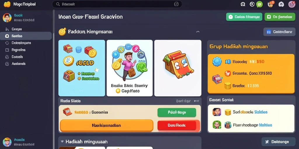Tampilan antarmuka yang user-friendly dan modern.