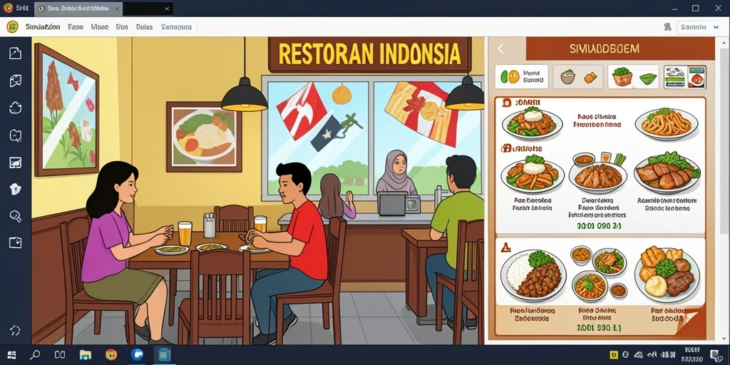 Tampilan antarmuka yang menarik dan mudah dinavigasi.
