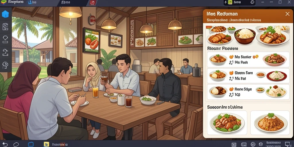 Tampilan antarmuka yang menarik dan user-friendly.