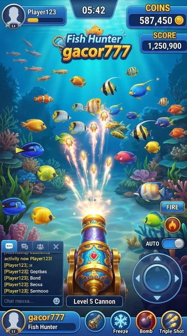 Pratinjau antarmuka gacor777 — aplikasi APK resmi Android v1.2.5
